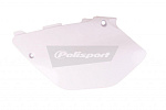 Щиток бокового номера POLISPORT YZ125/250 '12-14 FOR USA 8416300001 белый