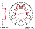 Звезда цепного привода JTR819/2 41