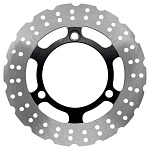 Тормозной диск задний для Kawasaki EX250R 08-12, Ninja 250/300 13-17, Z250 14-18, Z300 15-19