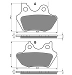 Тормозные колодки Gold-Fren 181 S3