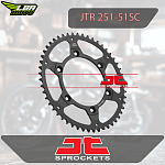 Звезда цепного привода JTR251 51sc