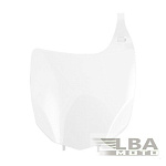 Щиток номера передний R-Tech Kawasaki KX250F/450F 09-12 (R-TBKXFBN0009) белый