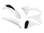 Комплект пластика R-Tech KTM EXC/EXCF 125/200/250/350/450/500 12-13 (R-KITKTM-BN0-412) Бело-Черный