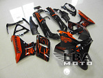 Комплект пластика для мотоцикла Kawasaki ZZR400/600 93-07 Corona Extra Черный с Золотом