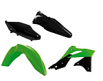 Комплект пластика R-Tech Kawasaki KX250F 13-16 (R-KITKXF-OEM-416) Зелено-Черный 2