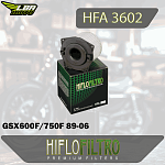 Воздушный фильтр HIFLO HFA3602 Suzuki GSX600F/750F 89-06