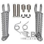 Подножки передние для мотоцикла Yamaha YZF-R1 98-14, YZF-R6 99-16