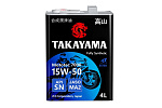 Масло Takayama Mototec 7000 4T 15W-50 SN MA-2 4л (металл)