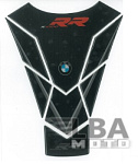 Наклейка на бак для мотоцикла BMW S1000RR Черно-Красная