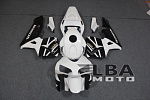Комплект пластика для мотоцикла Honda CBR 600 RR 03-04 Бело-Черный Заводской