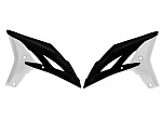 Боковины радиатора R-Tech Yamaha YZ250F 10-13, WR450F 12-15 (R-CVYZFNRBN25) Черно-Белый