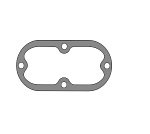 Harley-Davidson прокладка инспекционного окна 60567-65B, 60567-90