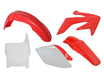 Комплект пластика R-Tech Honda CRF250R 2006-2007 (R-KITCRF-OEM-508) красный-белый