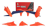 Комплект пластика R-Tech KTM EXC/EXCF/XC-W/XCF-W 125-500 20-22 (R-KITKTM-OEM-423) Оранж-Синий