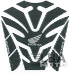 Наклейка на бак для мотоцикла Honda CBR Карбон Черная 2