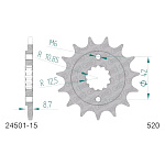 Звезда цепного привода AFAM Сталь 24501-15 (JTF512.15)
