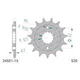 Звезда цепного привода AFAM Сталь 24501-15 (JTF512.15)