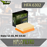Воздушный фильтр HIFLO HFA6302 KTM Duke 11-16, RC 14-22