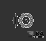 PBR Звезда задняя 860 42 C45