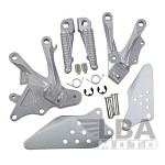 Подножки передние с кронштейнами для мотоцикла Kawasaki ZX-10R 06-10