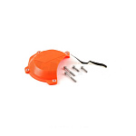 Защита крышки сцепл. пластиковая SM-PARTS KTM 250/350SXF/XCF 16-17, 250/350EXCF 2017 оранжевая