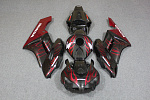 Комплект пластика для мотоцикла Honda CBR 1000RR 04-05 Черно-Красный Огонь