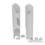 Защита вилки (пара) R-Tech KTM SX125-250 08-14, SXF250-505 08-14 (R-PSKTMBN0008) белая