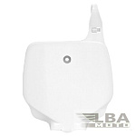 Щиток номера передний R-Tech Kawasaki KX85 01-13, KX100 04-13 (R-TBKX0BN0085) белый