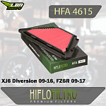 Воздушный фильтр HIFLO HFA4615 Yamaha XJ6 Diversion 09-16, FZ6R 09-17