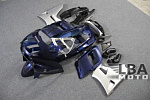 Комплект пластика для мотоцикла Kawasaki ZZR400/600 93-07 Сине-Серебристый