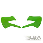 Обтекатели радиатора R-Tech Kawasaki KX85 98-13, KX100 04-13 (R-CVKX0VE0085) зеленые