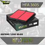Воздушный фильтр HIFLO HFA3605 Suzuki GSF600/1200 95-00, GSX-R600/750 92-95