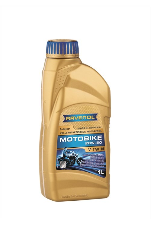 Моторное масло RAVENOL Motobike 4-T V-TWIN Fullsynth 20W-50 (1л)