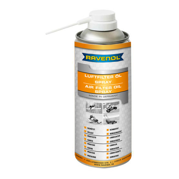 Смазка воздушного фильтра RAVENOL Air Filter Oil-Spray (0,4л)