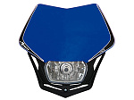 Фара с обтекателем R-Tech V-Face синяя/черная (R-MASKBLNR008)