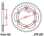 Звезда цепного привода JTR251 51sc