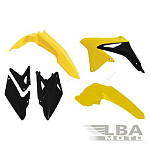 Комплект пластика R-Tech Suzuki RMX450Z 10-17 (R-KITRMX-OEM-492) желтый/черный